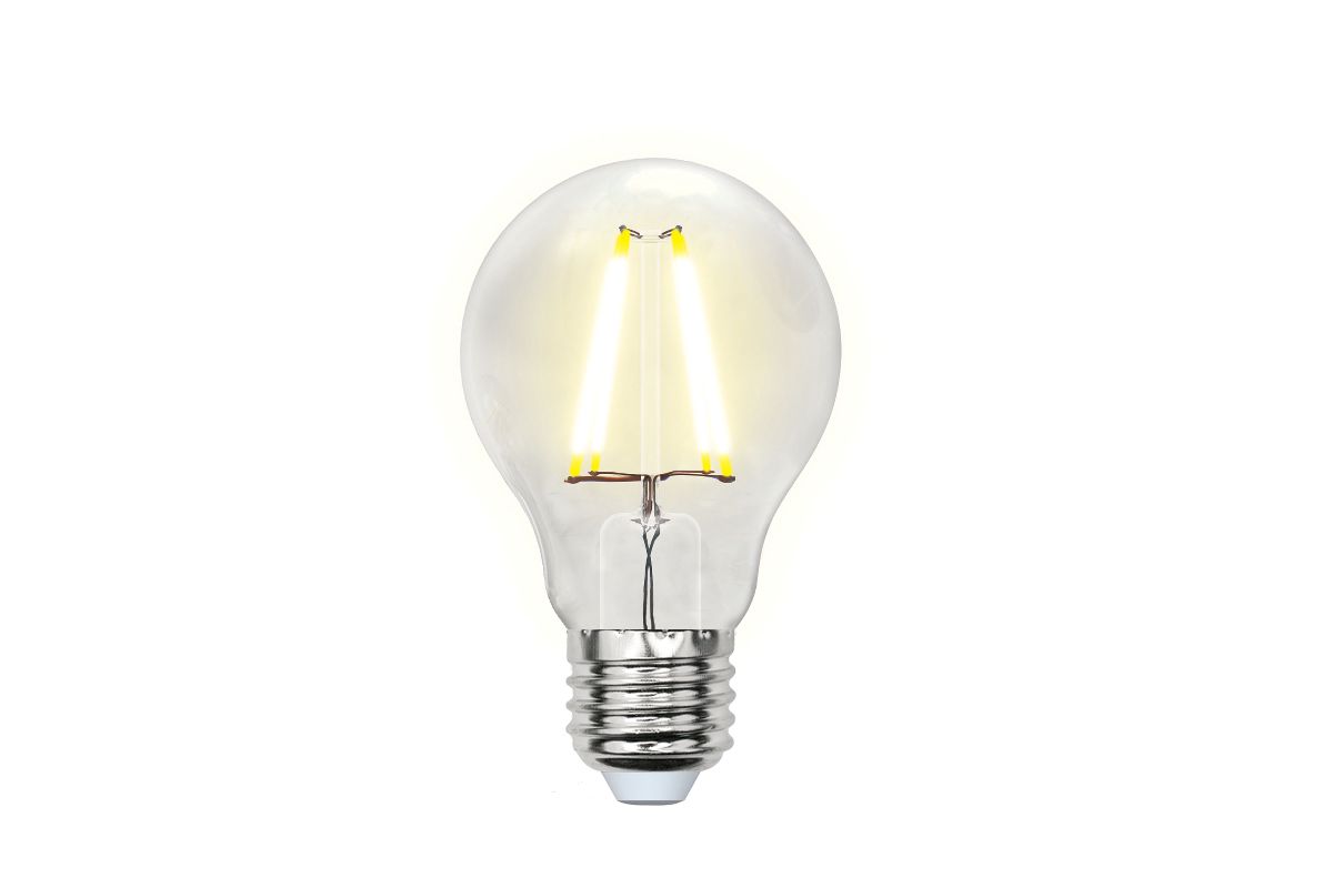 Лампа светодиодная Uniel LED-A60-8W/WW/E27/CL PLS02WH 10шт - цена, фото -  купить в Москве, СПб и РФ