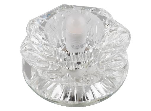 Изображение товара Встраиваемый стеклянный светильник FAMETTO DLS-F101 G9 GLASSY/CLEAR классика