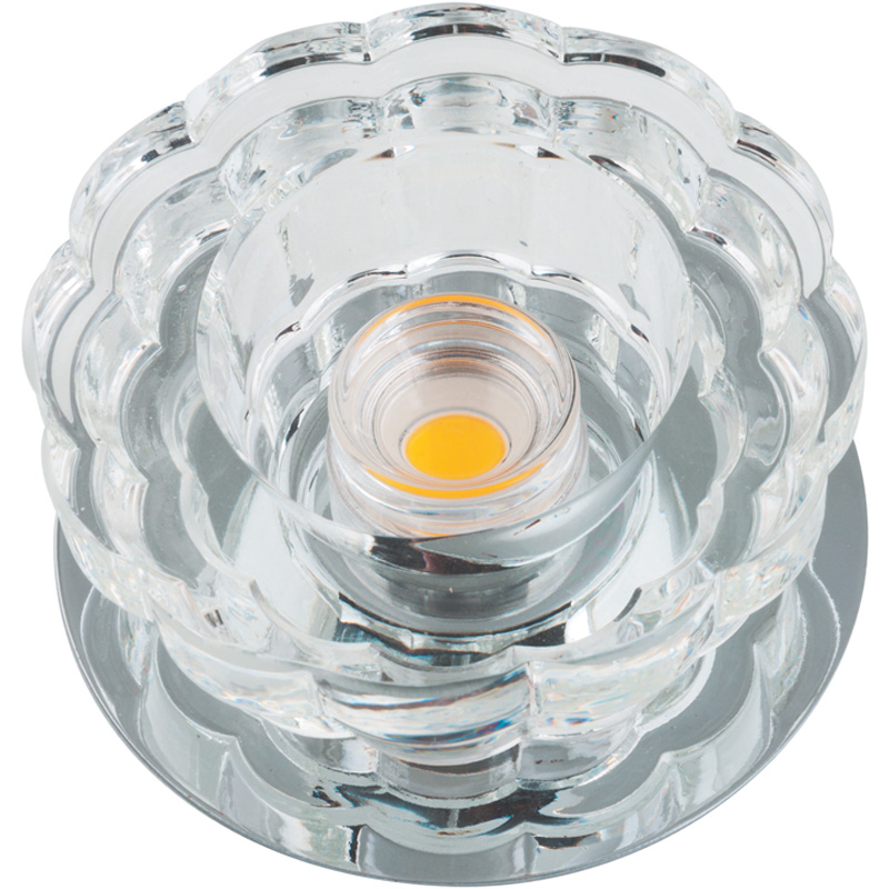 

Светильник встраиваемый Fametto Dls-f301 10w chrome/clear, Dls-f301 10w chrome/clear