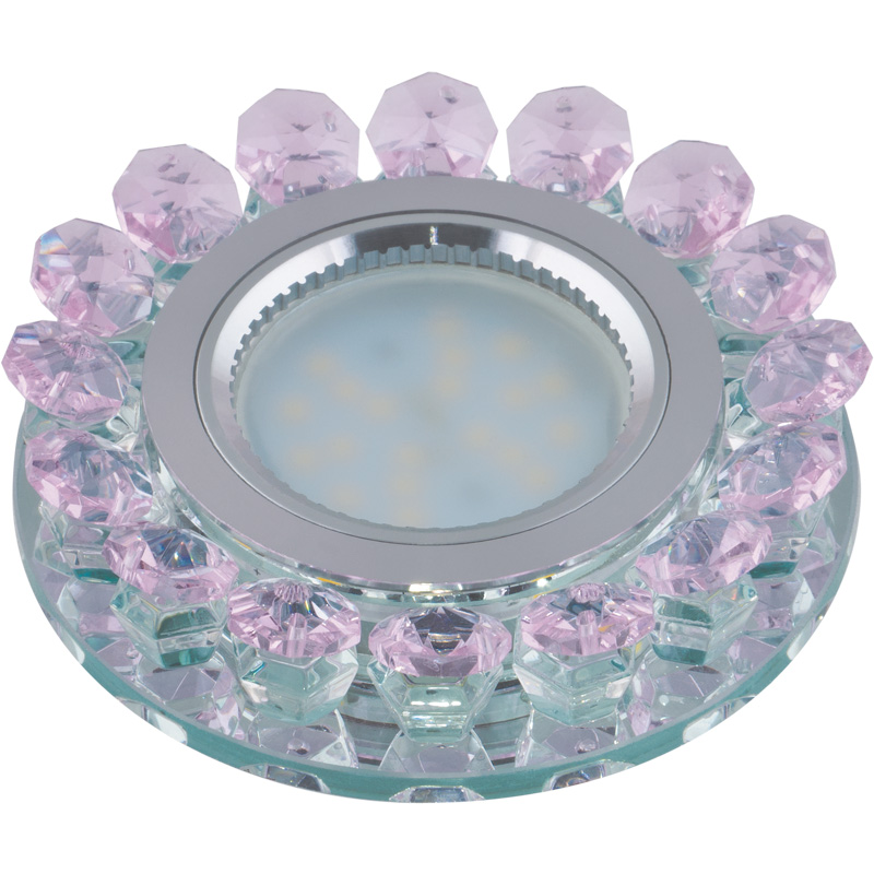 

Светильник встраиваемый Fametto Dls-l102 gu5.3 chrome/pink, Dls-l102 gu5.3 chrome/pink