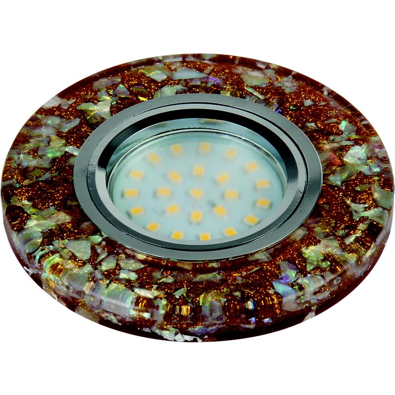 

Светильник встраиваемый Fametto Dls-l103 gu5.3 chrome/brown