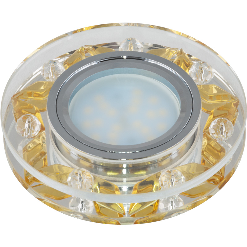 

Светильник встраиваемый Fametto Dls-p103 gu5.3 chrome/gold