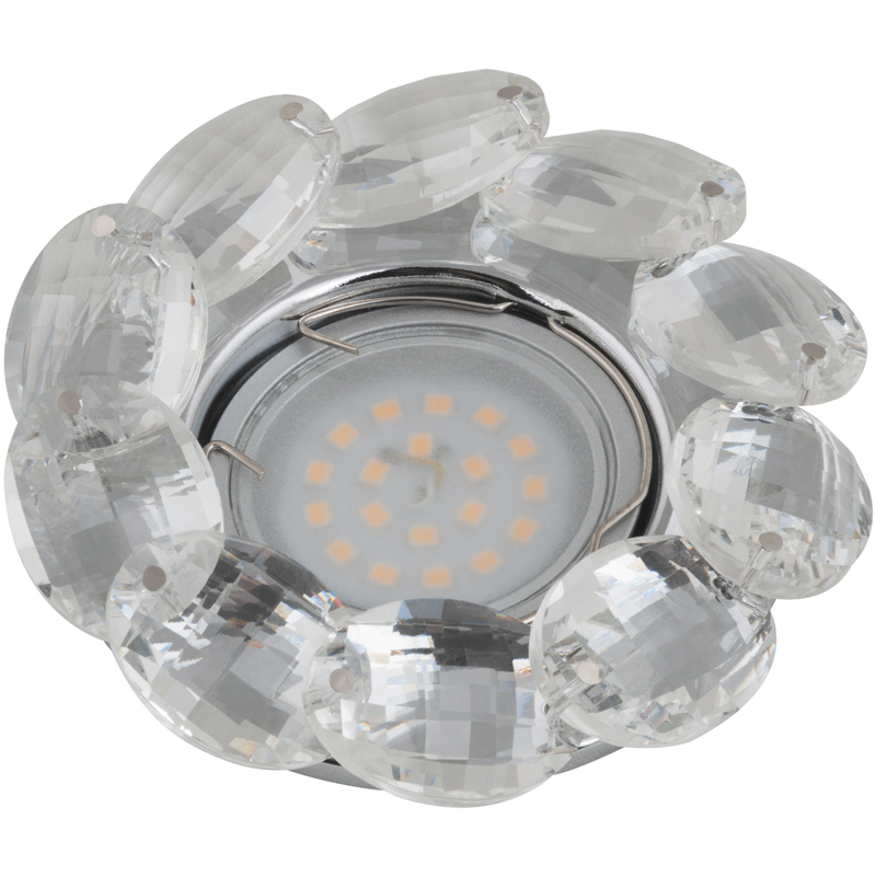 

Светильник встраиваемый Fametto Dls-p114 gu5.3 chrome/clear