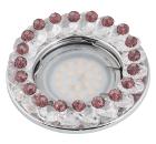   FAMETTO DLS-P115 GU5.3 CHROME/CLEAR+PURPLE