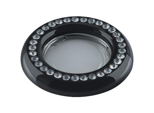 Изображение товара Светильник встраиваемый FAMETTO DLS-V101 GU5.3 BLACK с отделкой стразами