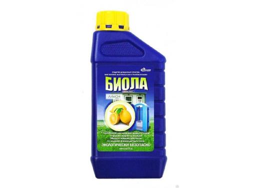 Изображение товара Дезодорирующее средство БИОЛА 1л для биотуалетов и выгребных ям