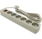 Сетевой фильтр IPPON 75109 BK252 5м 6гнезд 220В 10А 2.2кВт 3х1.0 белый