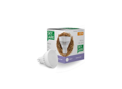 Изображение товара Светодиодная лампа SKYLARK B022 GU5.3 MR16 5W 3500K теплое освещение