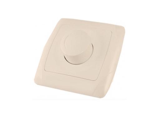 Изображение товара Диммер ТДМ SQ1805-0038 для скрытого монтажа, 600Вт, бежевый