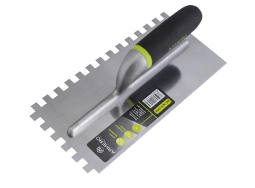 Изображение товара Гладилка ARMERO A231/290 из нержавеющей стали 280х130 мм зубчатая