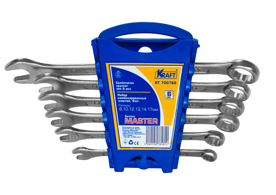 

Ключ гаечный Kraft КТ 700760 master (8 - 17 мм, КТ 700760 master (8 - 17 мм)