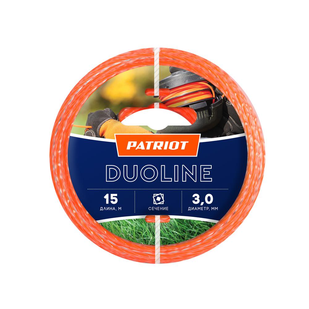 

Леска для триммеров Patriot 805401171 duoline d 3,0мм l 15м, 805401171 duoline d 3,0мм l 15м