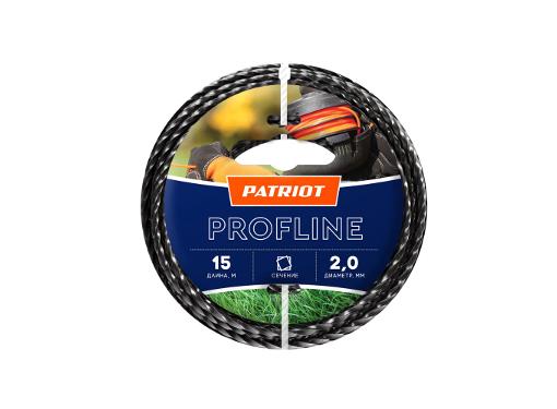 Изображение товара Леска для триммеров PATRIOT Profline D 2мм 15м скрученный квадрат