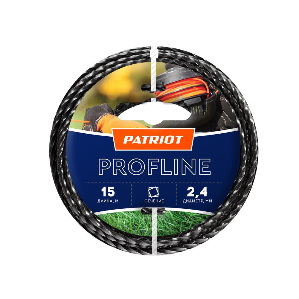 

Леска для триммеров Patriot 240-15-5 profline d 2,4мм l 15м, 240-15-5 profline d 2,4мм l 15м