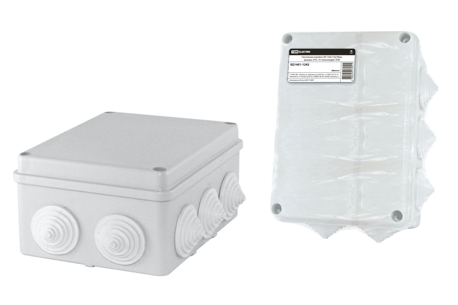

Коробка распаячная Tdm Sq1401-1242, Sq1401-1242