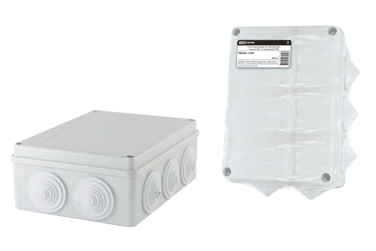 

Коробка распаячная Tdm Sq1401-1244