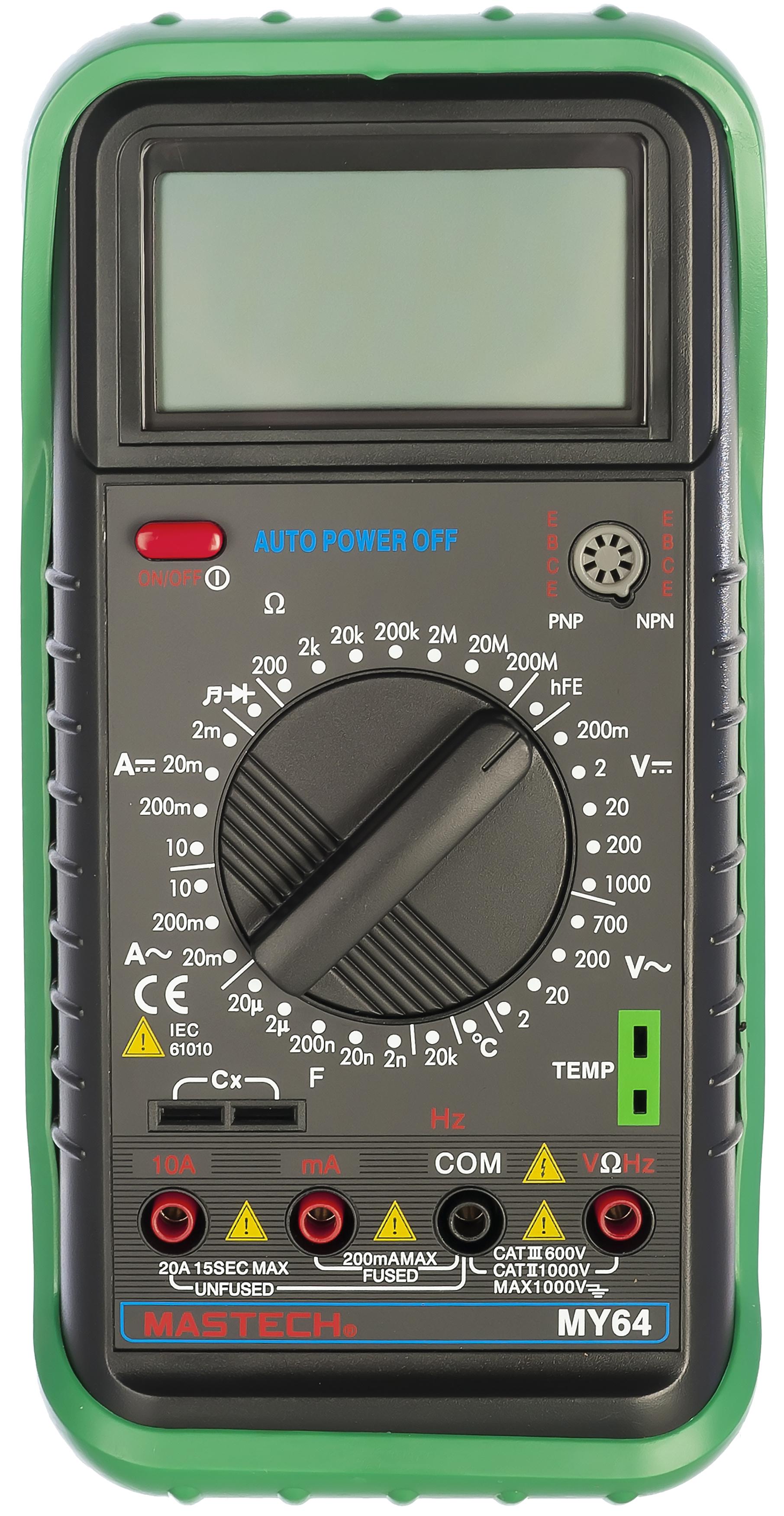 

Мультиметр Mastech My64