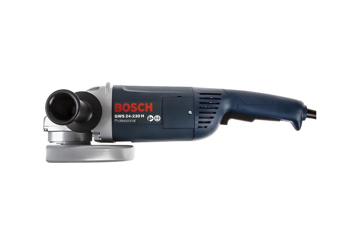 УШМ (болгарка) Bosch GWS 24-230 H Professional - цена, отзывы, фото и  инструкция - купить в Москве, СПб и РФ