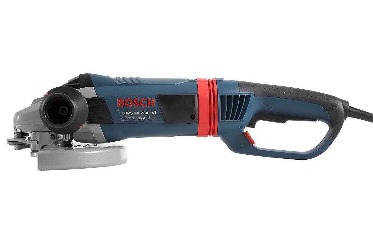 УШМ (болгарка) Bosch GWS 24-230 LVI Professional - цена, отзывы, видео,  фото и инструкция - купить в Москве, СПб и РФ