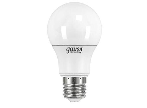  GAUSS LED Elementary A60 7W E27 3000K (23217A)