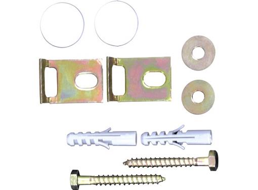 Изображение товара Монтажный набор KERAMAG F551070000 для крепления писсуара с хромированными заглушками