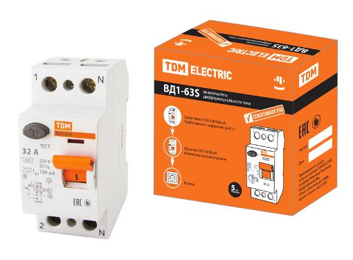 Изображение товара УЗО TDM SQ0203-0054