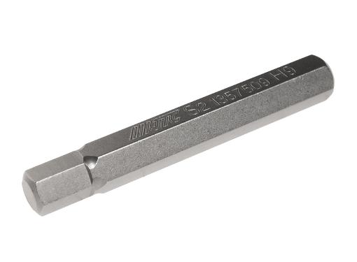Изображение товара Бита JTC HEX9 75мм 6-гранная удлиненная из стали S2
