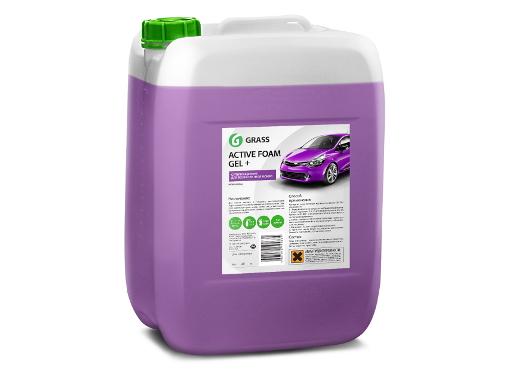 Изображение товара Автошампунь GRASS 800028 Active Foam GEL+ концентрированное средство для бесконтактной мойки автомо