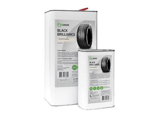 Изображение товара Полироль GRASS 125100 Black Brilliance для шин и резиновых деталей