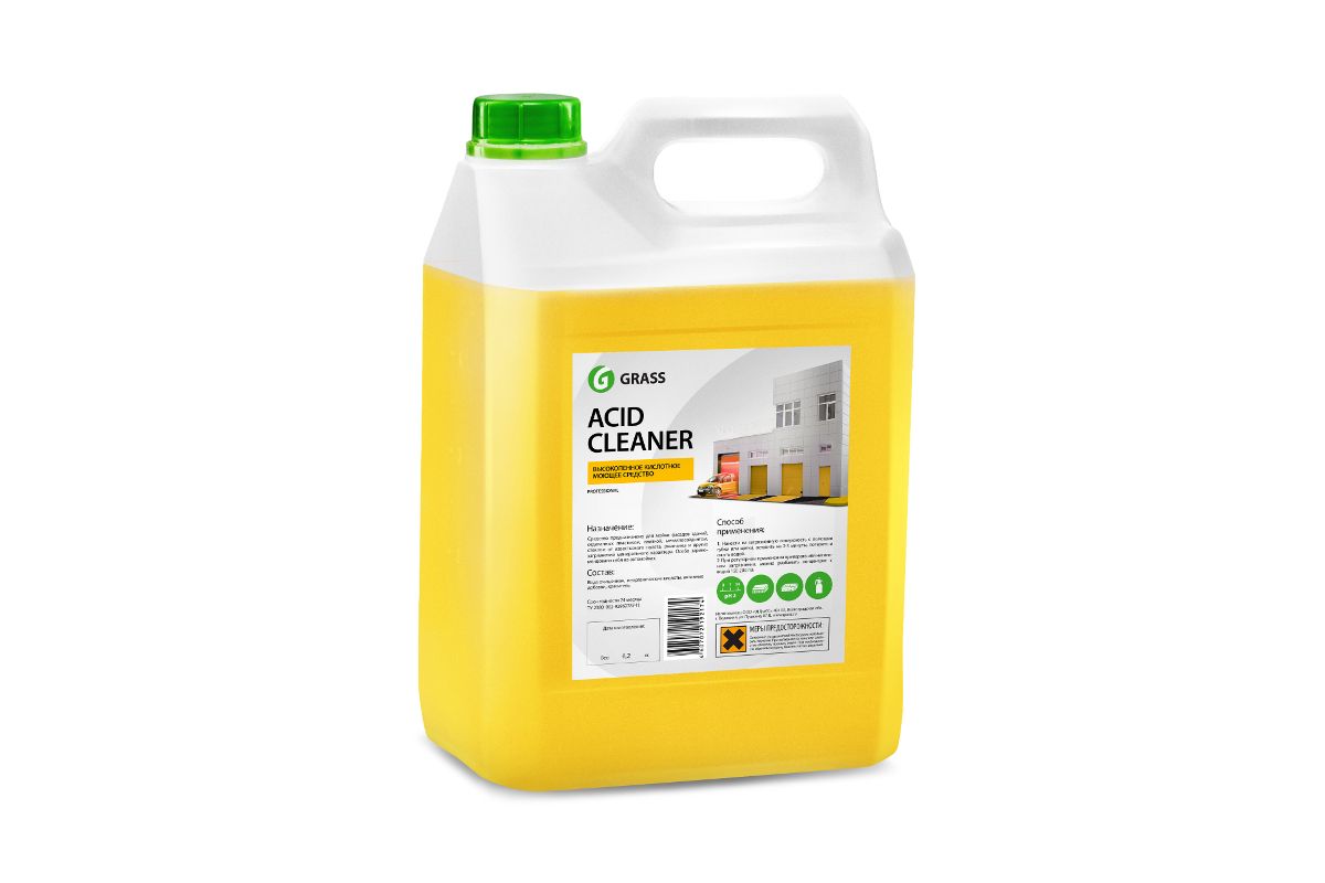 Автошампунь GRASS Acid Cleaner купить в Краснодаре по доступной цене:  характеристики и фото