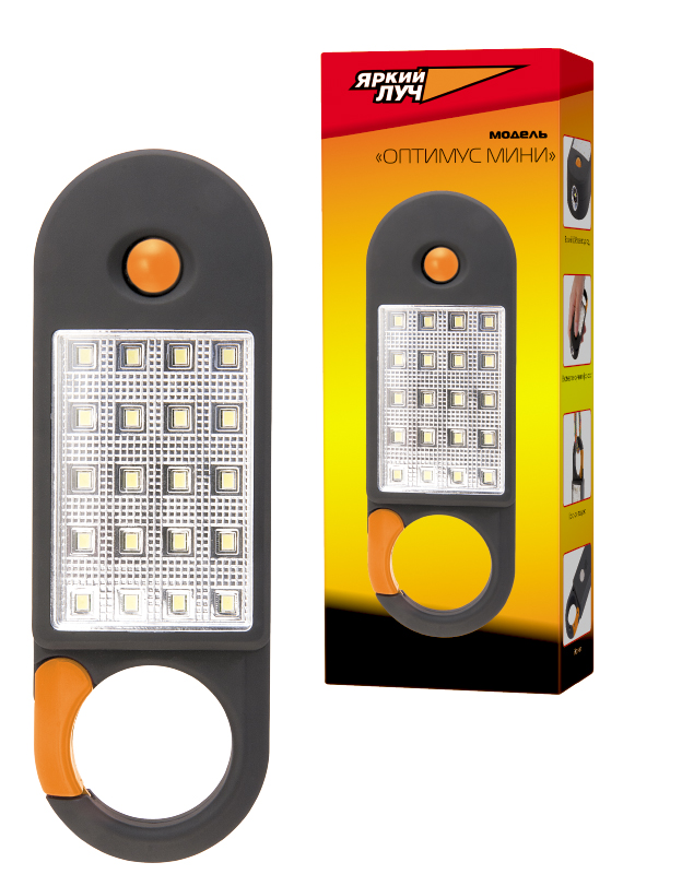 

Фонарь ЯРКИЙ ЛУЧ Оптимус-mini 4606400105381, Оптимус-mini 4606400105381
