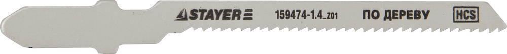 

Пилки для лобзика Stayer Standard159474-1.4_z01, Standard159474-1.4_z01
