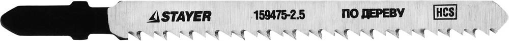 

Пилки для лобзика Stayer Standard159475-2.5, Standard159475-2.5