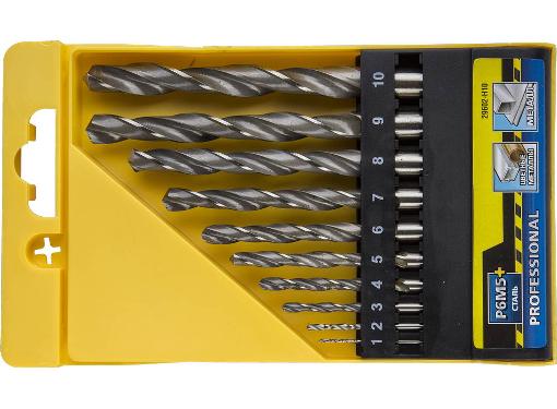 Изображение товара Набор сверл STAYER PROFI 29602-H10 для металла 10 шт быстрорежущая сталь