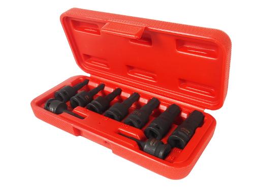 Изображение товара Набор бит JTC HEX 3/8'' H3-H14 (J309H) ударные комплект 9 шт в кейсе