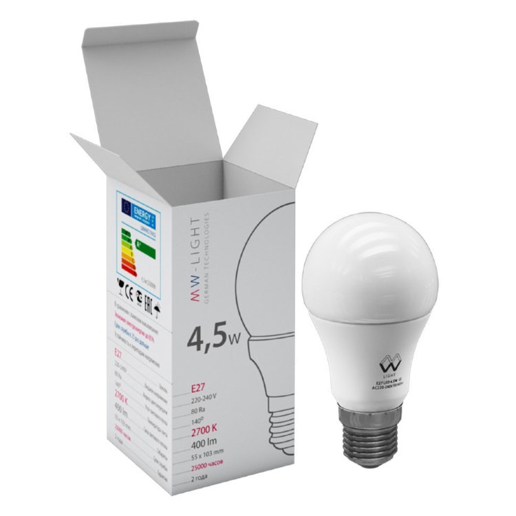 

Лампа светодиодная Mw light Lbmw27a02
