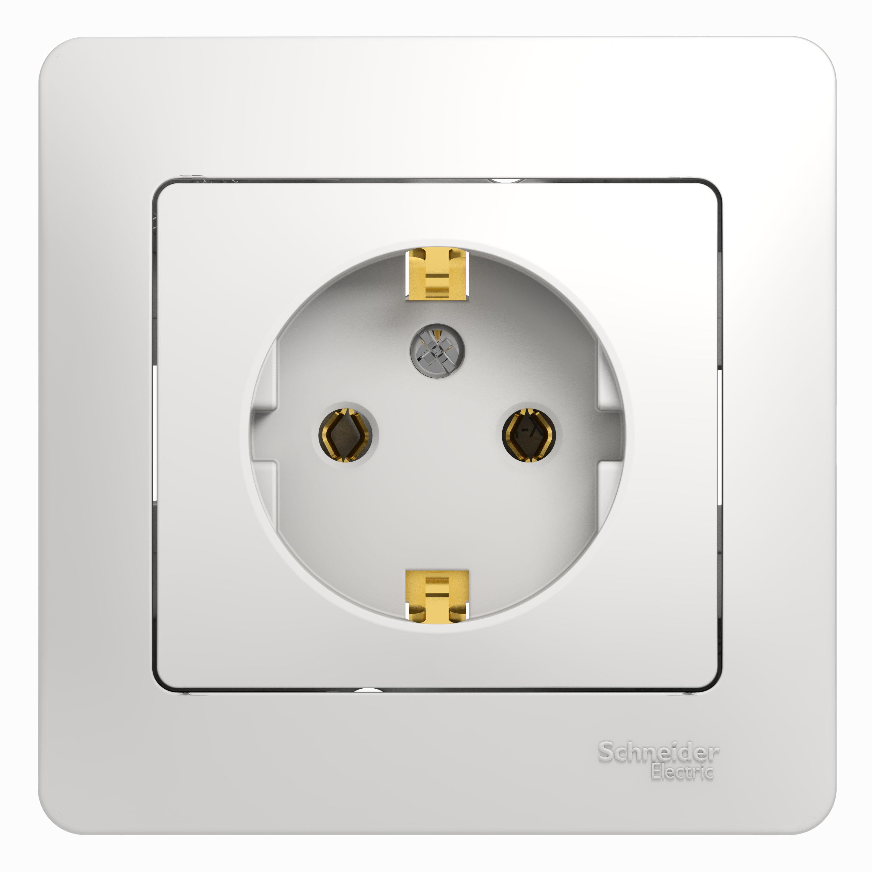 

Розетка Schneider electric Gsl000142 glossa, Gsl000142 glossa