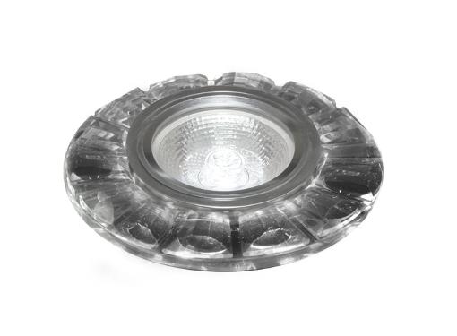 Изображение товара Встраиваемый светильник ESCADA TOSCANA GU5.3/LED 001 CH/GR/CL хром стекло