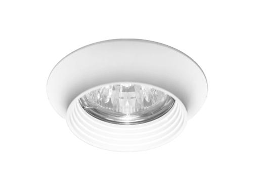 Изображение товара Встраиваемый светильник ESCADA LECCO GU5.3 001 WH белый галоген 50 Вт IP20