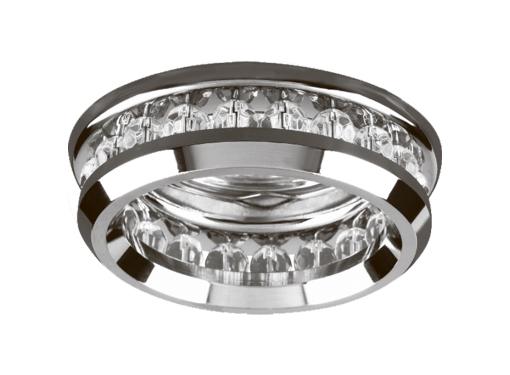 Изображение товара Встраиваемый светильник ESCADA NOVARA GU5.3 003 CH хром 50Вт