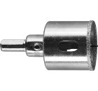 Коронка алмазная ЗУБР Ф32х35мм трехгранный Эксперт (29850-32)