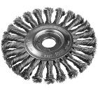 Изображение товара Кордщетка ЗУБР 150 мм для УШМ витая сталь 35190-150_z01