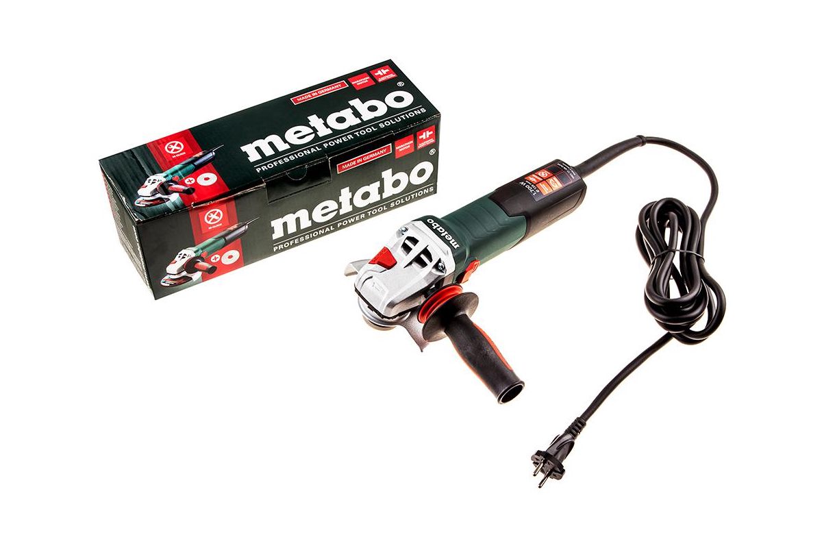 УШМ (болгарка) Metabo WEV 17-125 Quick (600516000) - цена, отзывы, фото и  инструкция - купить в Москве, СПб и РФ