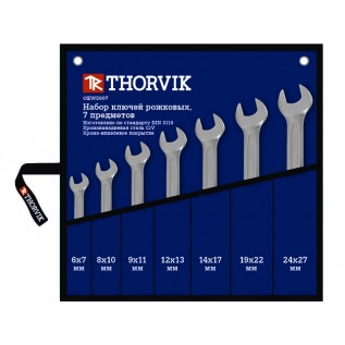 Ключ гаечный Thorvik Oews007 (6 - 27 мм)