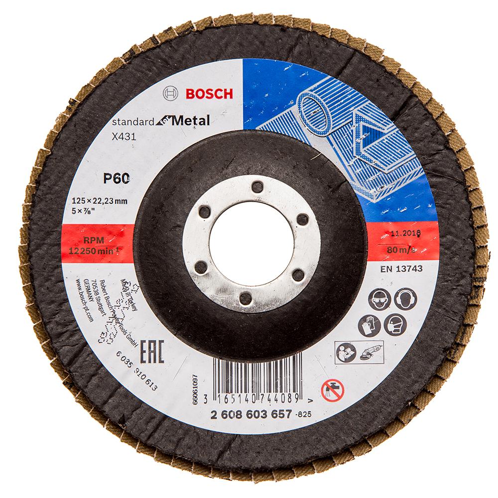 

Круг Лепестковый Торцевой (КЛТ) Bosch 2608603657, 2608603657