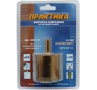 Коронка алмазная ПРАКТИКА Ф50х77мм цилиндрический "Эксперт" (035-110)