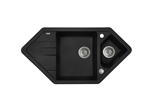 Изображение товара Кухонная мойка IDDIS V26B965i87 из материала Granucryl угловая с двумя чашами