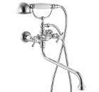 Изображение товара Современный смеситель для ванны IDDIS SAMSBL2i10 с длинным изливом и керамическим дивертором