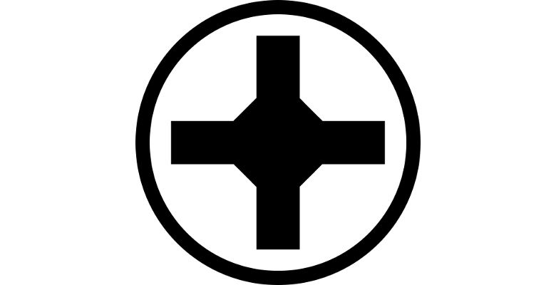 Бита HAMMER PH1 25мм (2шт)