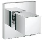 Изображение товара Панель GROHE Universal Cube 19910000 для встраиваемых вентилей хромированная